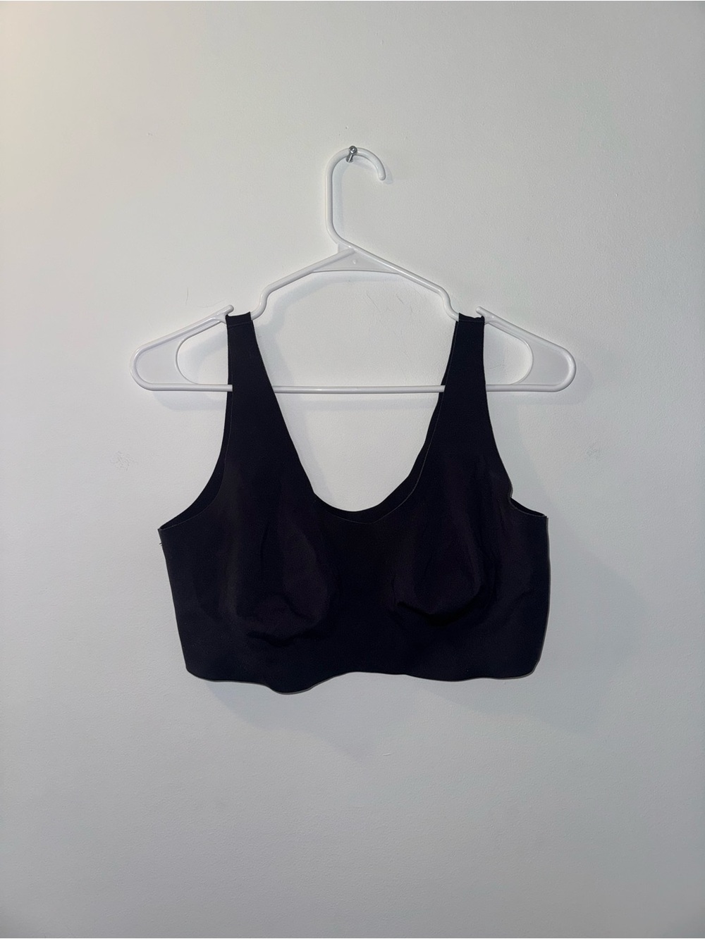 knix Black Wireless Scoop Neck Bra
